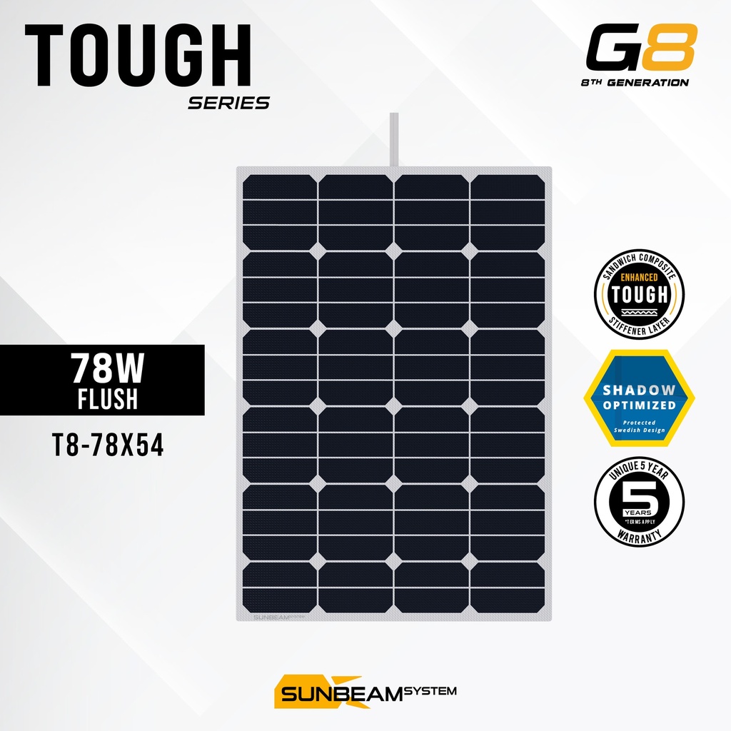 [SB-T8-78x54] Tough G8 78W