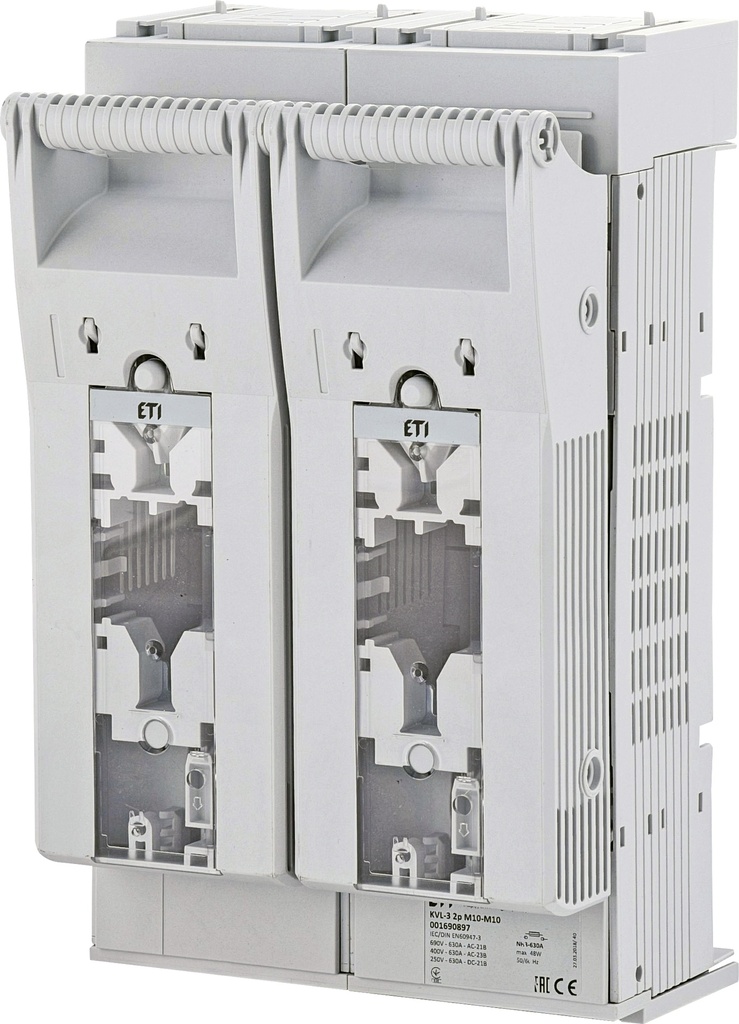 [ETI-SPEC001285] Meszekeringhouder KVL-3 2P M10-M10 - NH2 & NH3