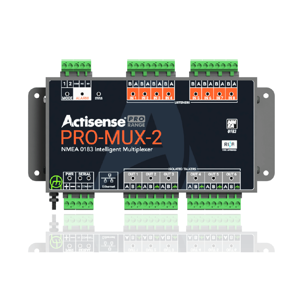 PRO-MUX-2 Intelligent Type Approved NMEA 0183 Multiplexer