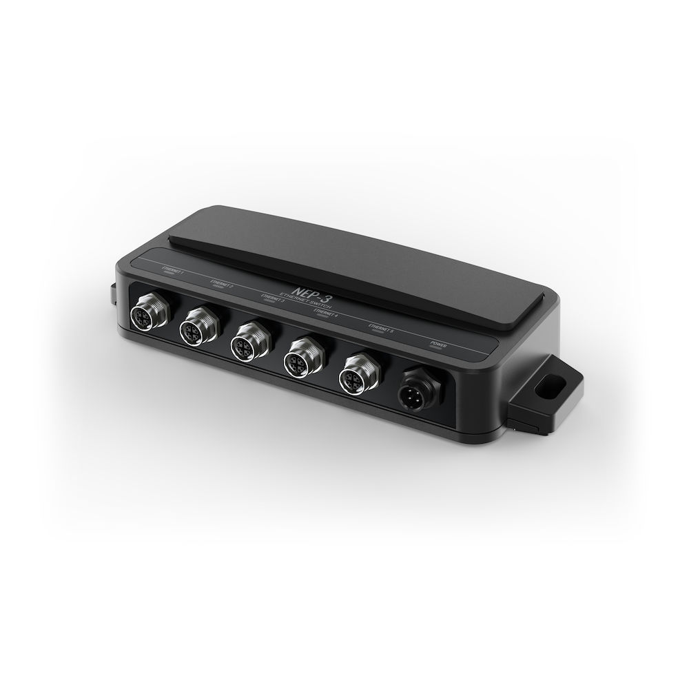 NEP-3: 5-poort (M12) Gigabit Ethernet