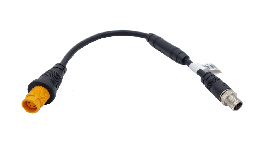 Ethernet adapter kabel groen M12M - 5-pin