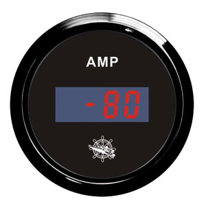 [EU27.320.44] Osculati digital ammeter w/shunt black/black