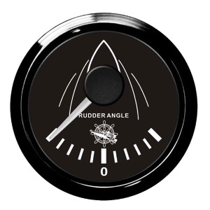 Osculati rudder angle indicator black/black